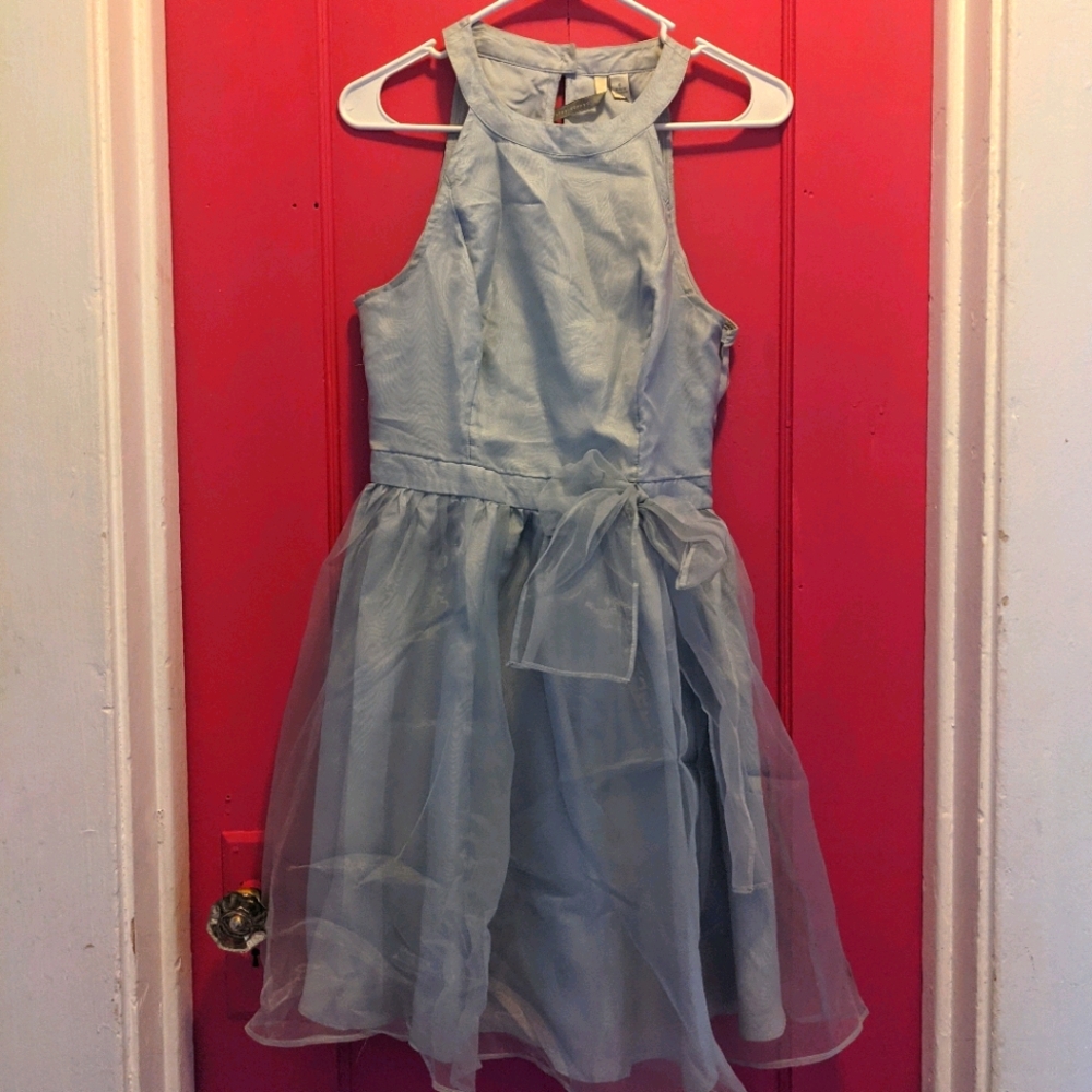 ADORABLE Lauren Conrad Blue Tulle Dress